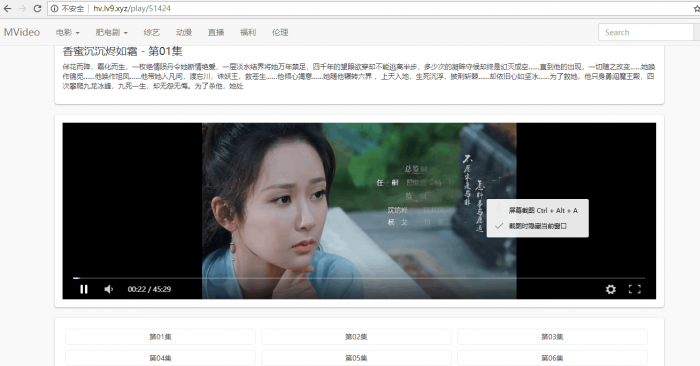 MVideo影视自动采集系统全开源-大大鹏源码网