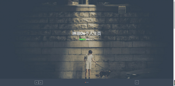 图片[4]-5款简洁的个人主页源码-大大鹏源码网