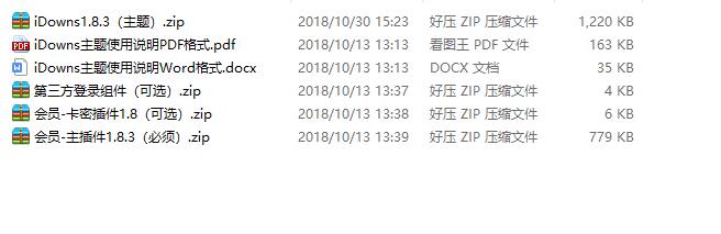 图片[1]-wordpress主题 iDowns V1.8.4 最新版 带会员管理 卡密插件-大大鹏源码网