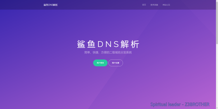 图片[1]-最新好看的二级域名分发系统梦幻版-大大鹏源码网