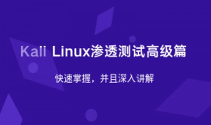 Kali Linux渗透测试高级篇-大大鹏源码网