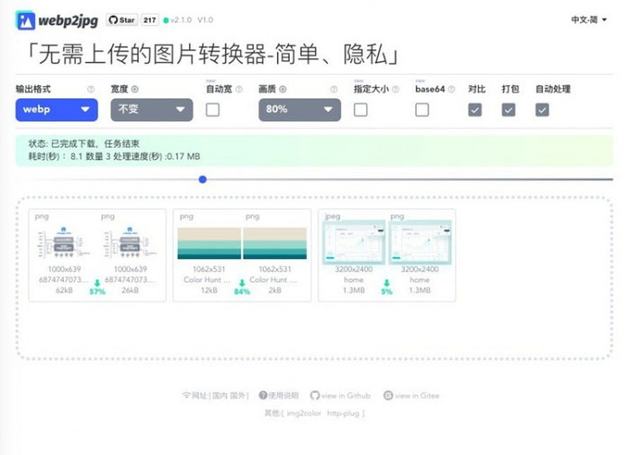 最新网页在线图片格式转换PHP源码-大大鹏源码网
