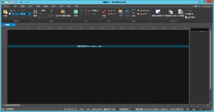 文本编辑器IDM UltraEdit v28.00.0.64-大大鹏源码网