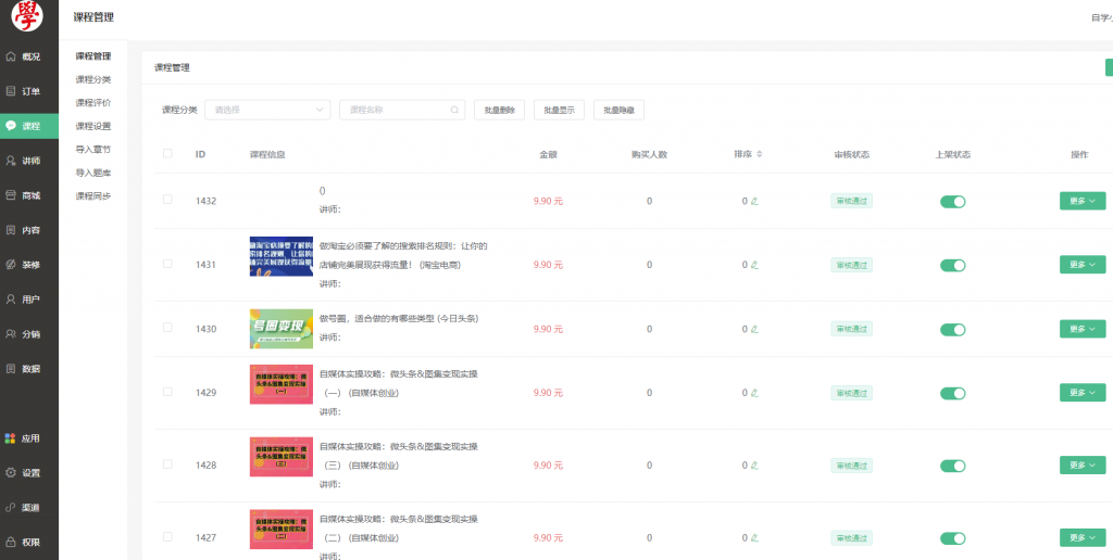 图片[4]-新版2021知识付费系统付费阅读小程序源码知识付费平台-大大鹏源码网