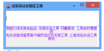 无视实名无视去验证工具网截版本-大大鹏源码网