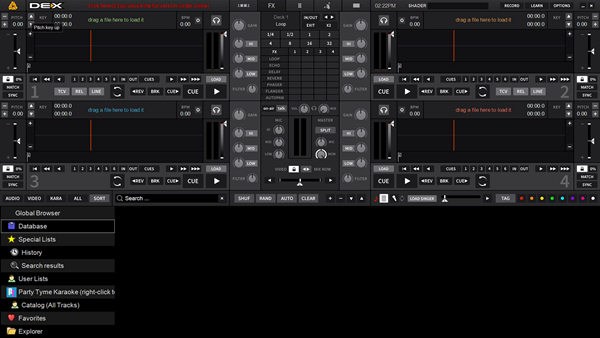 PCDJ DEX(DJ混音软件)v3.11.0.2 中文版下载-大大鹏源码网