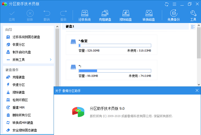 分区助手技术员v9.3.0特别版-大大鹏源码网