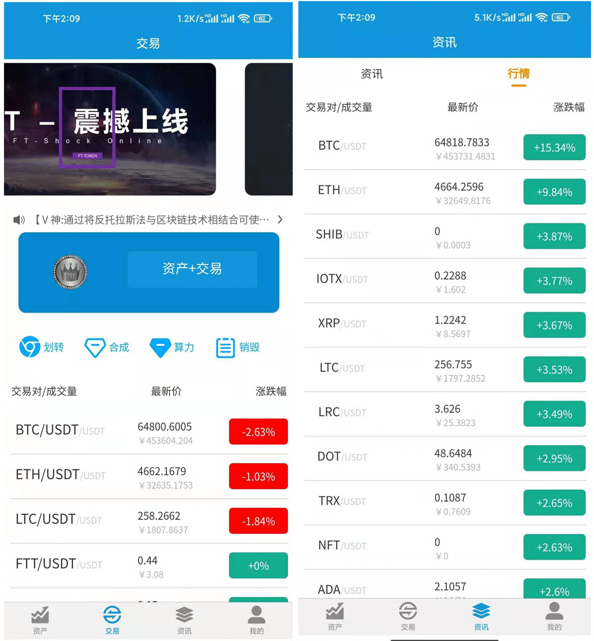 FORTAI区块交易中心/FT-TOKEN-大大鹏源码网