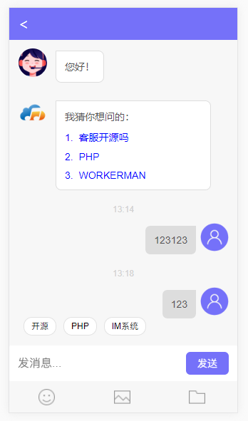 在线客服系统IM即时通讯聊天源码-大大鹏源码网