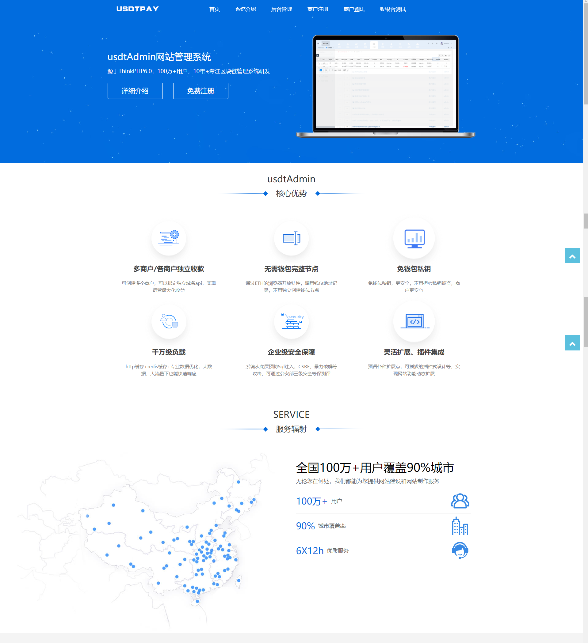 USDT支付系统/自动回调/虚拟币支付/区块链支付/对接钱包自动充值回调-大大鹏源码网