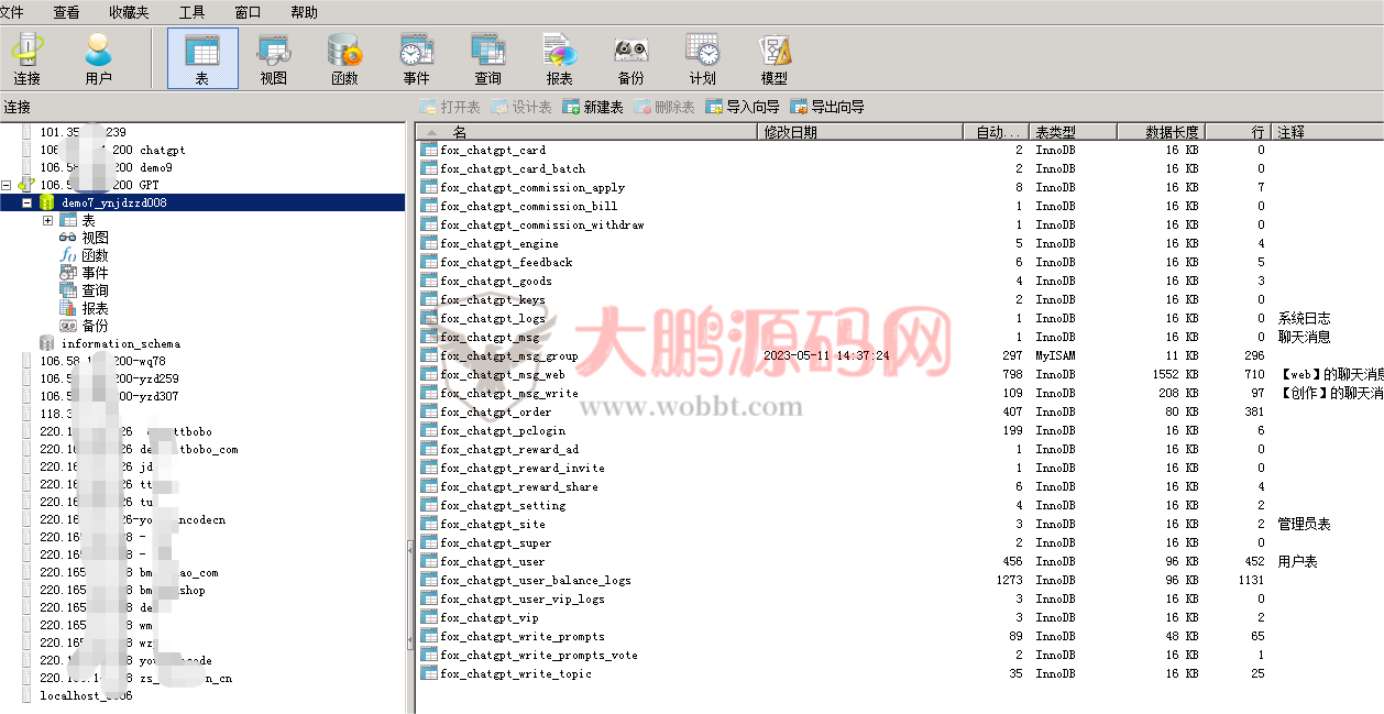 图片[11]-小狐狸GPT付费体验系统 版本升级及数据库结构同步教程-大大鹏源码网